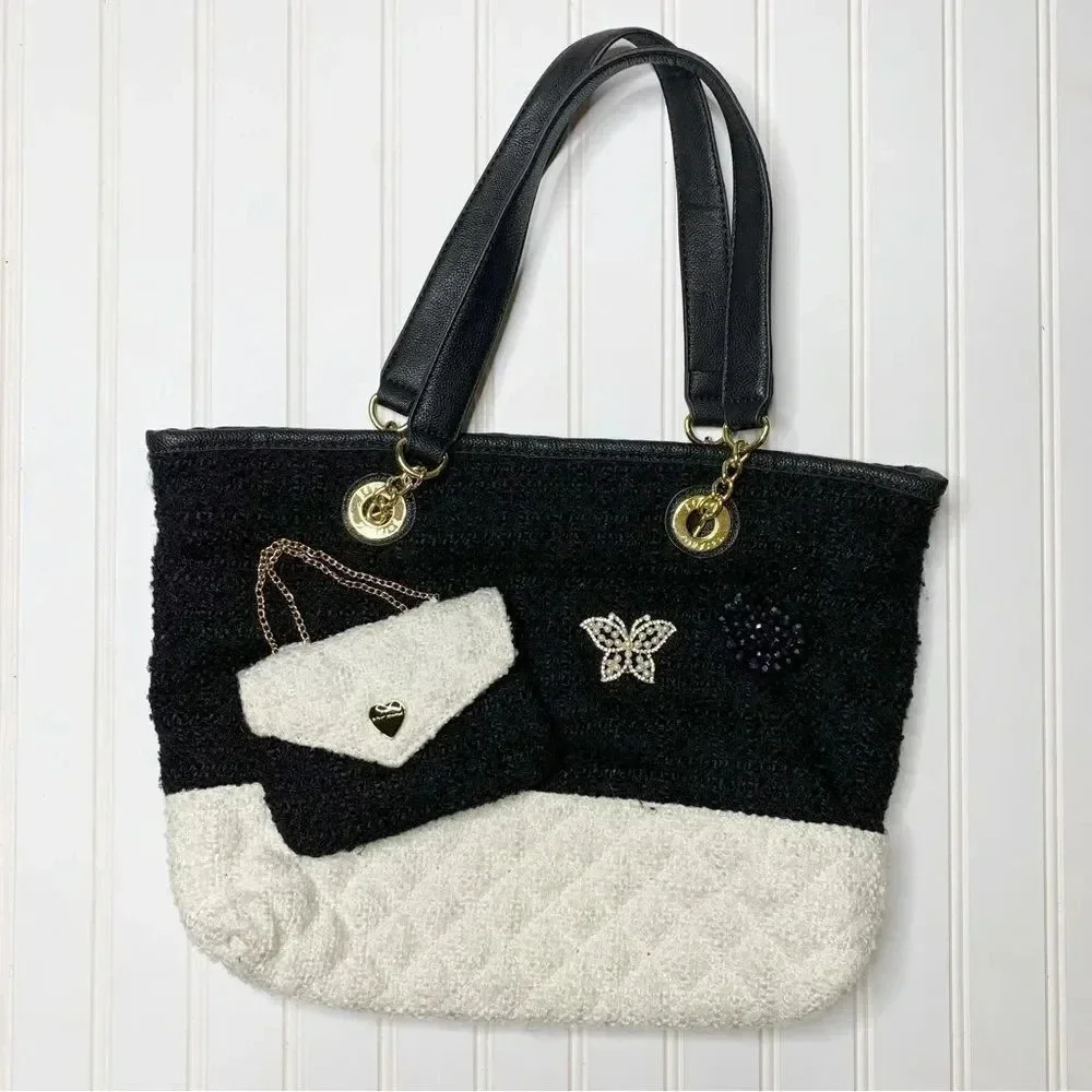 Vintage Y2K Betsey Johnson Tote Bag